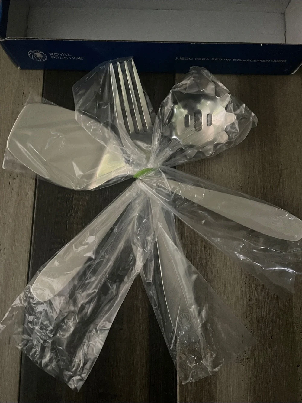 Royal Prestige Stainless Steel Serving Utensil Set in Silver New